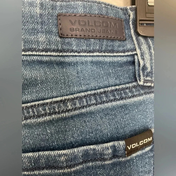 Volcom Jeans | Volcom Super Stoned Skinny High Rise Jeans Women’s Size 27 - Picture 9 of 13